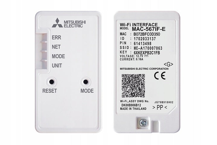 Split Klimaanlage Mitsubishi MSZ-HR35VF / MUZ-HR35VF 3,5 kW + WiFi-Modul MelCloud MAC-587IF-E