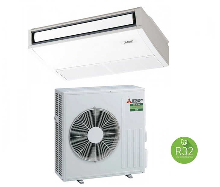 Split-onder-plafondapparaat Mitsubishi Standaardomvormer PCA-M71KA / SUZ-M71VA 7,1 kW