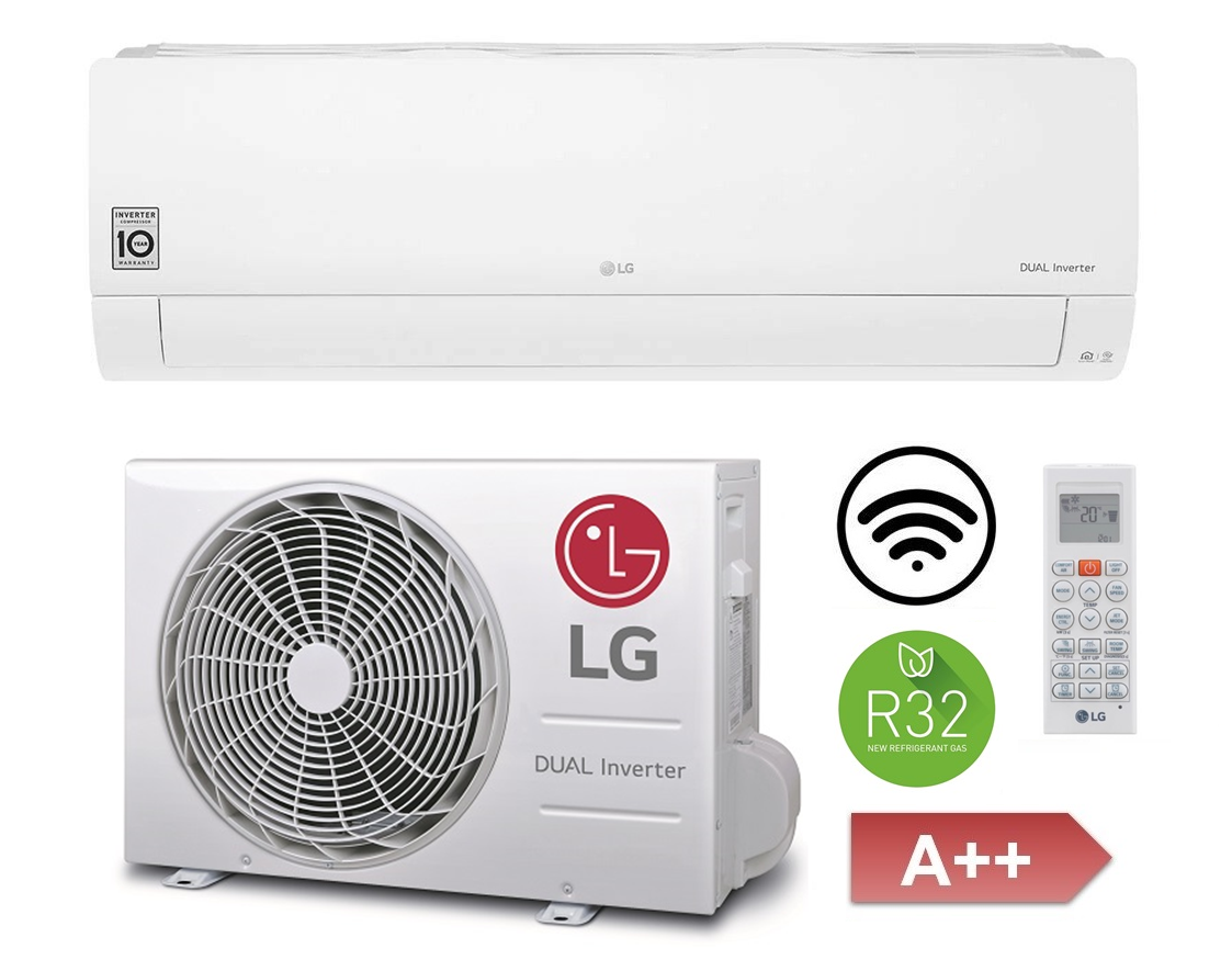 Split Klimaanlage LG Standard 2 S12EC.NSJS / S12EC.UA3S 3,5 kW
