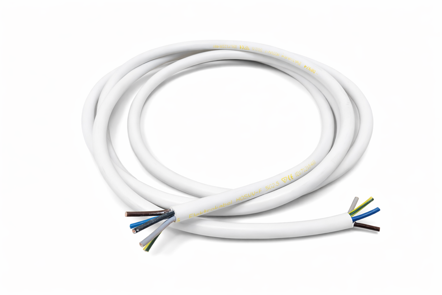 Montageset für Klimaanlage 1-25m: Kupferleitung Armacell 1/4" + 5/8", Kondensatschlauch 16mm, Elektrokabel 5x1,5, 1x Wanddurchführung 350mm
