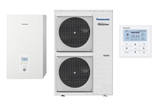 Luft/Wasser Wärmepumpe Split Panasonic Aquarea T-CAP KIT-WXC09H3E5 9 kW 230 V