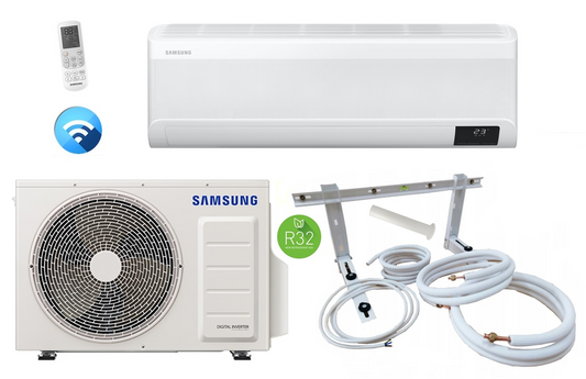 Split Klimaanlage Samsung WIND-FREE Avant AR12TXEAAWKN/EU / AR12TXEAAWKX/EU 3,5 kW + optionales Montageset 3-12m