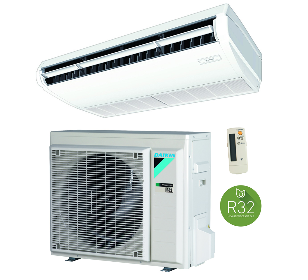 Split Deckengerät Klimaanlage Daikin FHA35A9 / RXM35R / BRC7GA53-9 3,4 kW