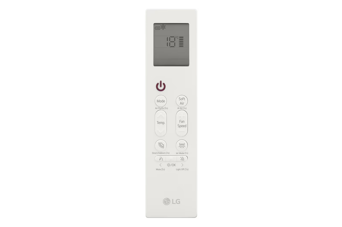 Multi Split Klimaanlage LG Dualcool AI Deluxe Soft Air 3x2,5 kW + 6,2 kW Außengerät