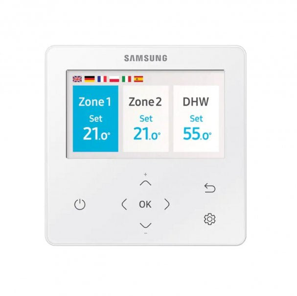 Luft/Wasser Wärmepumpe Samsung EHS SPLIT Standard AE160ANYDGH/EU AE160AXEDGH/EU 16 kW 380-415 V R410A + optional WiFi MIM-H04EN