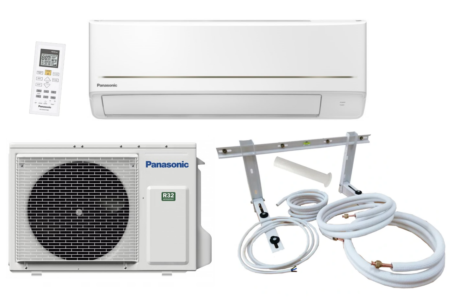 Split airconditioning Panasonic BASIC BZ KIT-BZ60ZKE 6,0 kW + optioneel WiFi + optionele montageset 3-12m