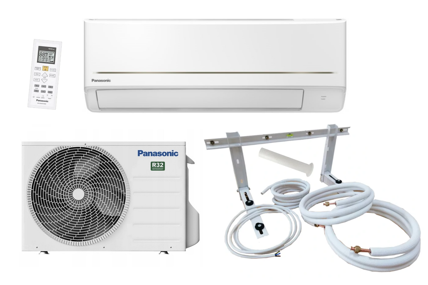 Split Klimaanlage Panasonic BASIC BZ KIT-BZ50ZKE 5,0 kW + optional WiFi + optional Montageset 3-12m