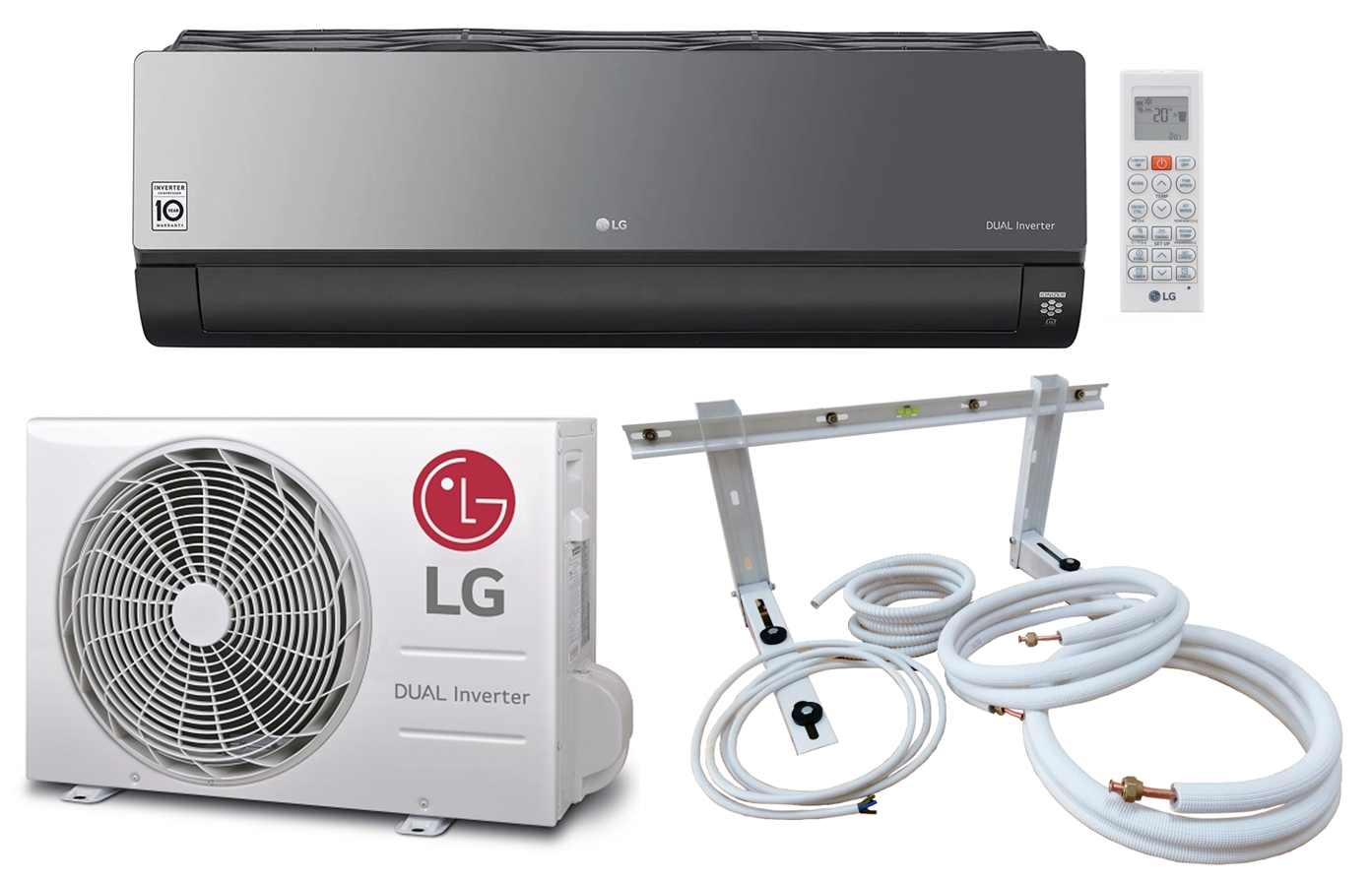 LG Artcool Mirror Split Klimaanlage 2,5 kW AC09BK