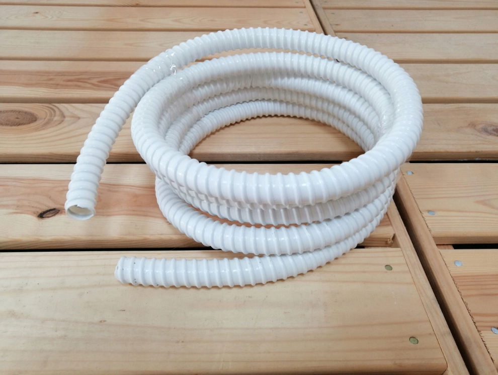 Montageset für Klimaanlage 1-25m Kupferleitung 1/4" + 5/8", Abflussschlauch 16 mm, Elektrokabel 5x 1,5 mm2, Wanddurchführung