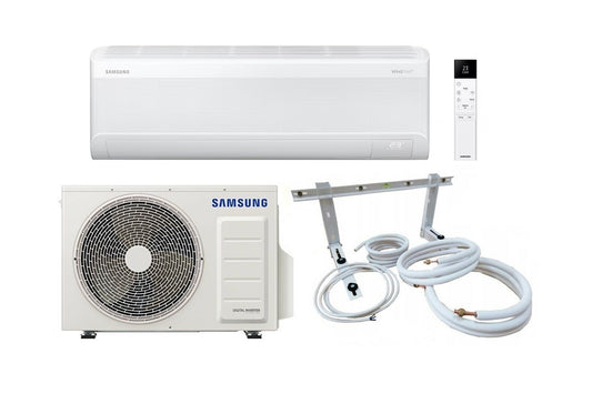 Split Klimaanlage Samsung WindFree™ COMFORT S2 AR60F24C1AWNEU / AR60F24C1AWXEU 6,5 kW + optionales Montageset 3-12m