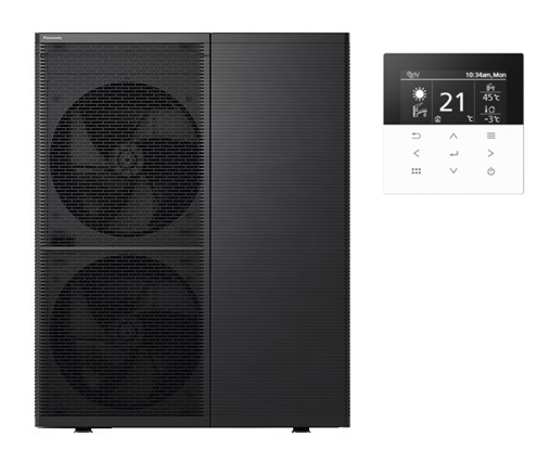 Panasonic T-CAP M 12 kW Wärmepumpe R290 1-phasig