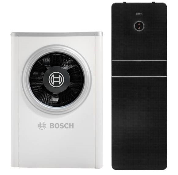 Luft/Wasser Wärmepumpe Bosch All-in-One COMPRESS 7000i AW 6,3 kW Weiß oder Schwarz R410A