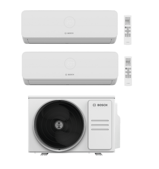 Bosch Multi Split Klimaanlage 2x CL3200iU + Außengerät 10,6 kW