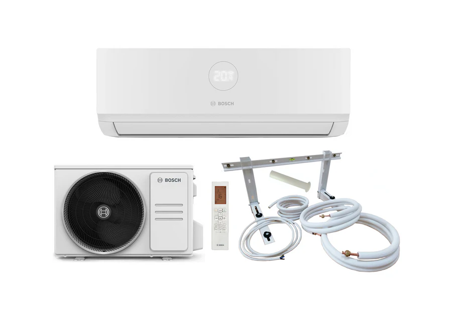Bosch Climate 3000i CL3000iU W 53 E Split Klimaanlage 5,3 kW + WiFi + Montageset