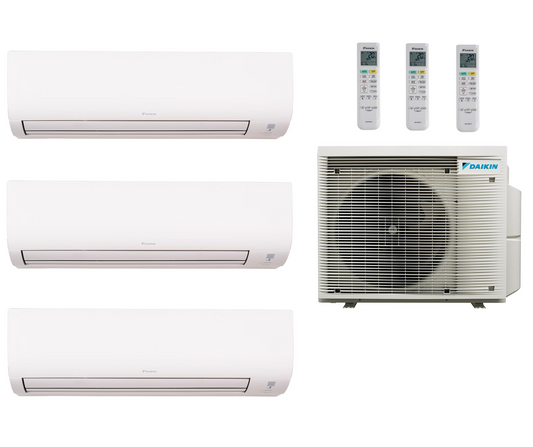 Multi Split Klimaanlage Daikin 3x COMFORA FTXP25N 2,5 kW + 1x Außengerät 3MXM68A9 6,8 kW oder 3MXM52A9 5,2 kW