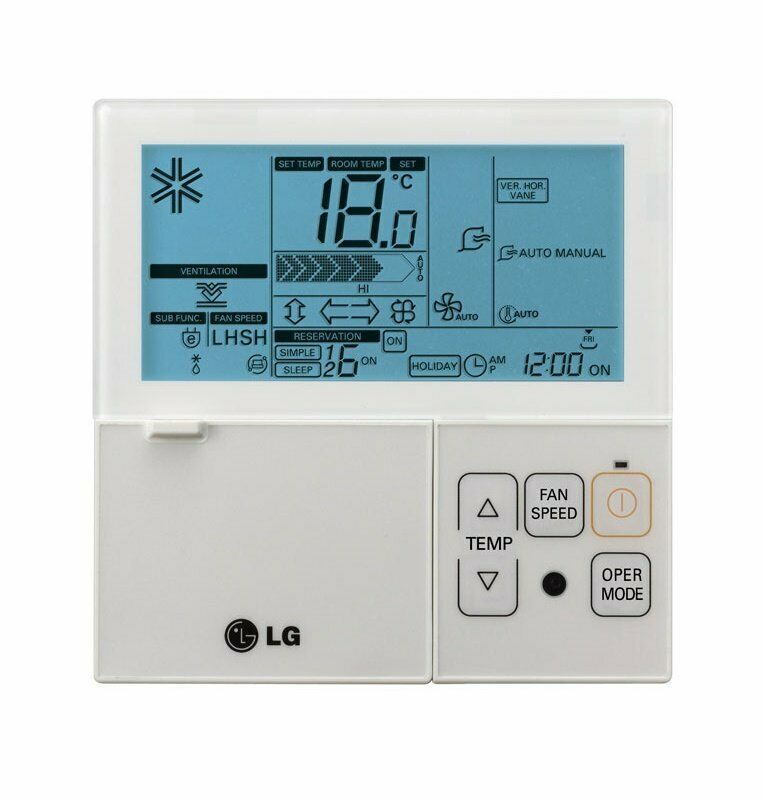 Split Deckenkassette Kassettengerät Klimaanlage LG Standard Inverter CT18F 5 kW