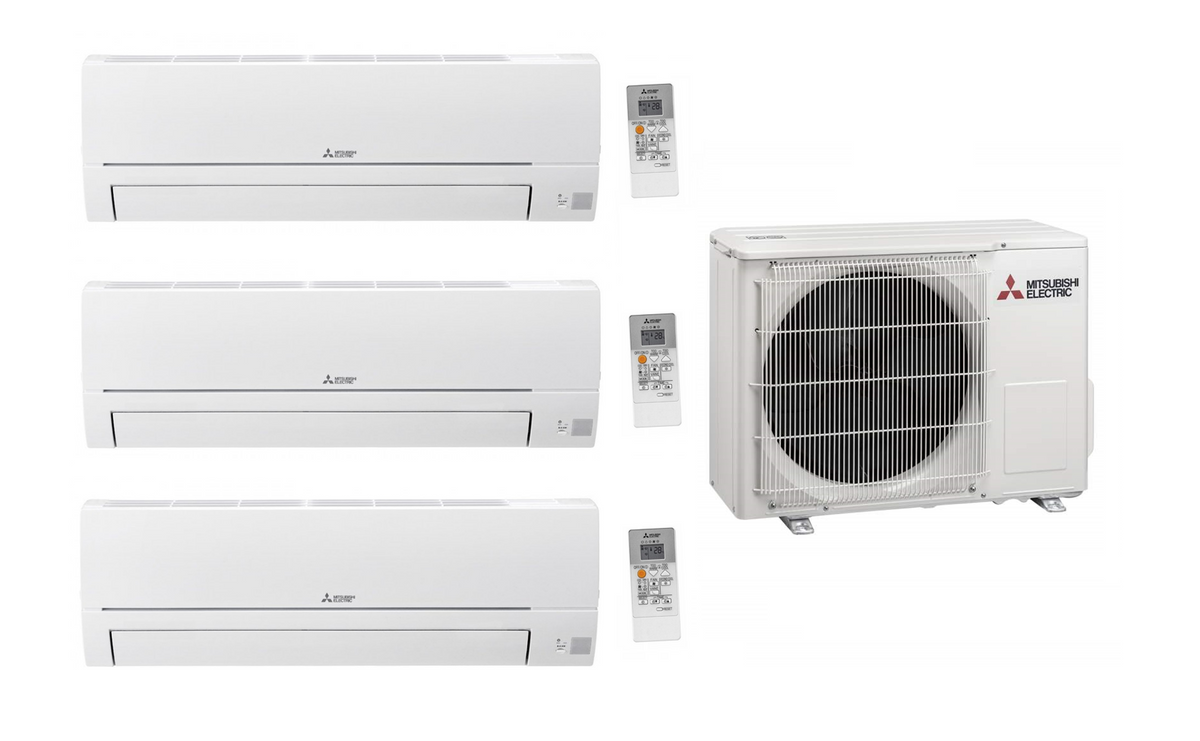 Mitsubishi Multi Split Klimaanlage 3x2,5 kW MXZ-3HA50VF2