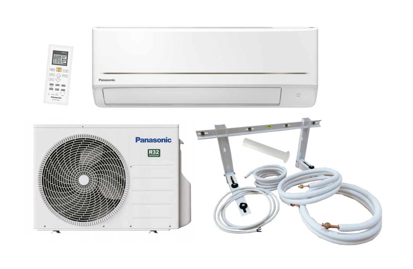 Split airconditioning Panasonic BASIC BZ KIT-BZ25ZKE 2,5 kW + optioneel WiFi + optionele montageset 3-12m