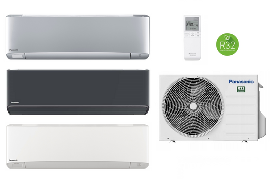 Split Klimaanlage Panasonic Etherea Silber KIT-XZ35ZKE / Graphit KIT-XZ35ZKE-H / Mattweiß KIT-Z35ZKE 3,5 kW