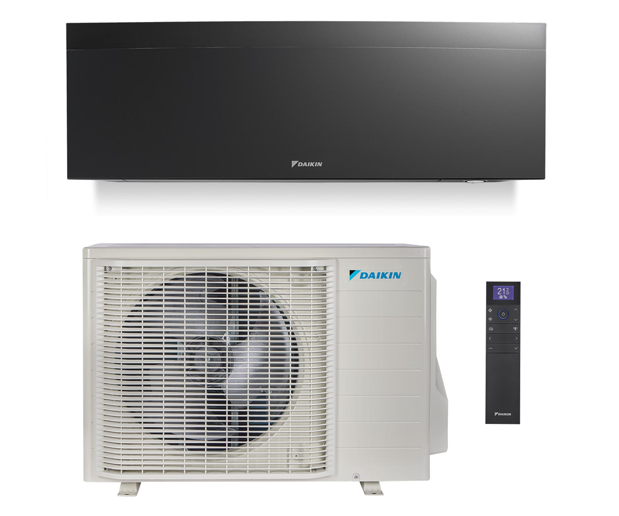 Daikin Emura Nepura 3,0 kW Weiß/Schwarz Split Klimaanlage