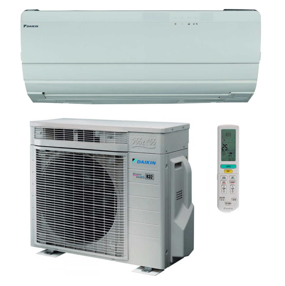 Split-airconditioning DAIKIN Ururu Sarara FTXZ50N / RXZ50N 5,0 kW + optioneel WiFi BRP069B42